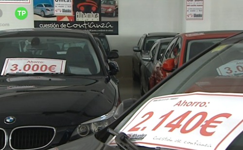 las ventas de coche segunda mano - España